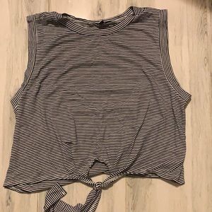 Striped Top.